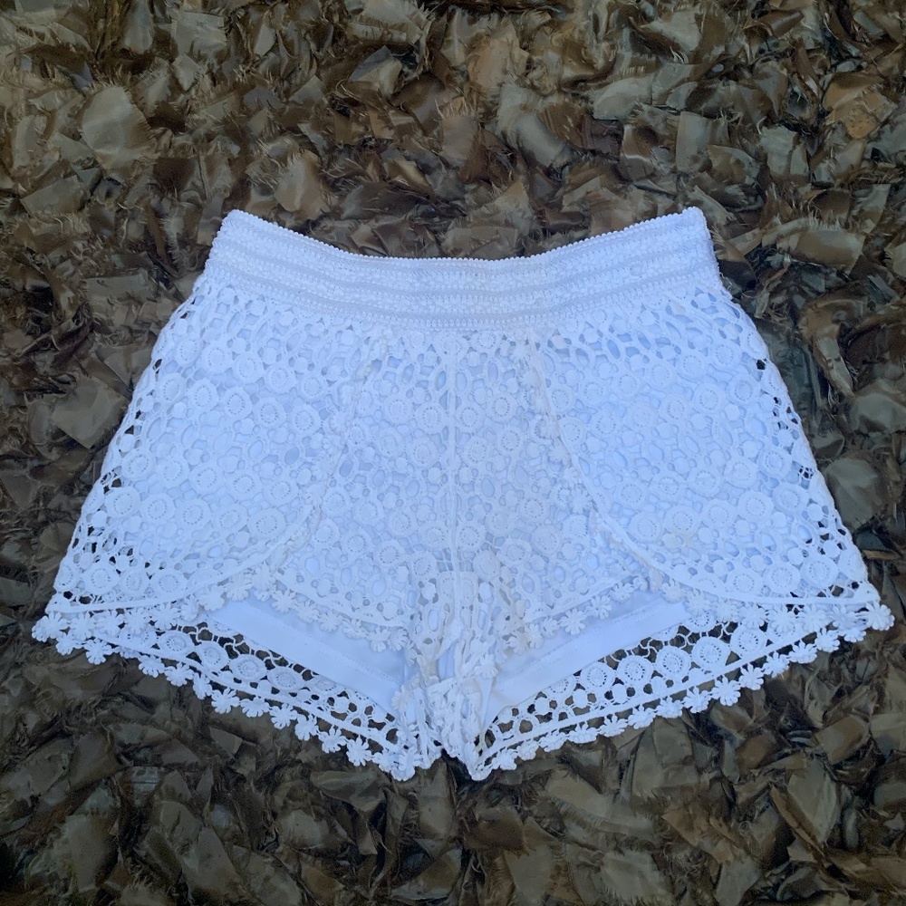 White Shorts